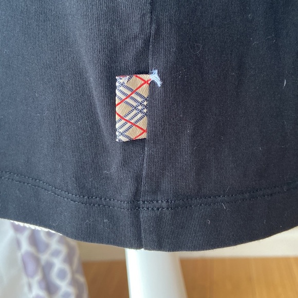 Burberry Long Sleeve Black Logo Shirt - Picture 6 of 12